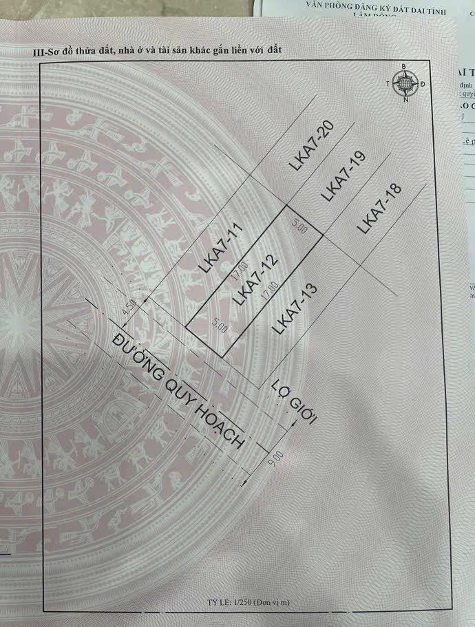 Đất xây dựng Đà Lạt 85m² giá 6.6 tỷ - Sổ hồng chính chủ