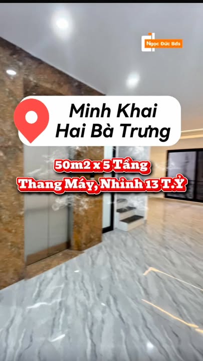 Nhà phố Minh Khai, Hai Bà Trưng 250m² giá 13 tỷ - Lô góc, thang máy, ô tô vào tận nhà!