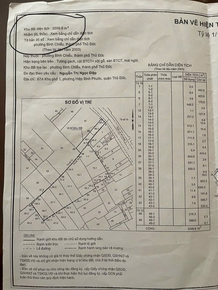 Biệt thự vườn mặt tiền Tỉnh Lộ 43, Bình Chiểu 5492m² giá 145 tỷ - Cơ hội đầu tư hấp dẫn!