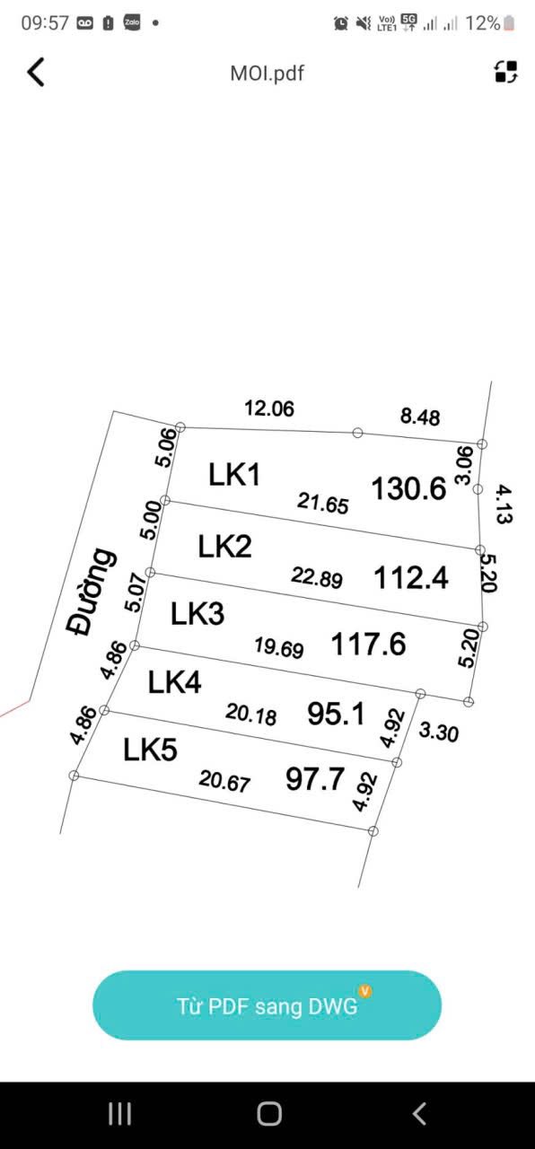 Đất nền Bình Xuyên 115m² giá 1.05 tỷ - Sát khu công nghiệp Kinh Bắc