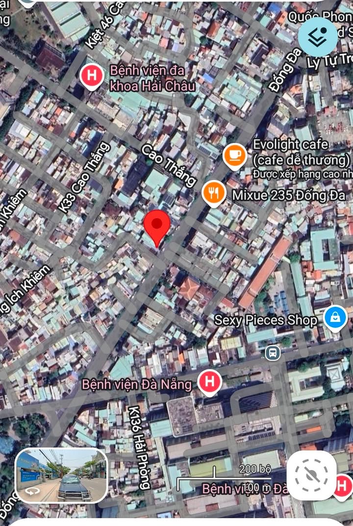 Nhà mặt phố Đống Đa Hải Châu 211m² giá 35 tỷ - Vị trí đắc địa, sổ hồng riêng!