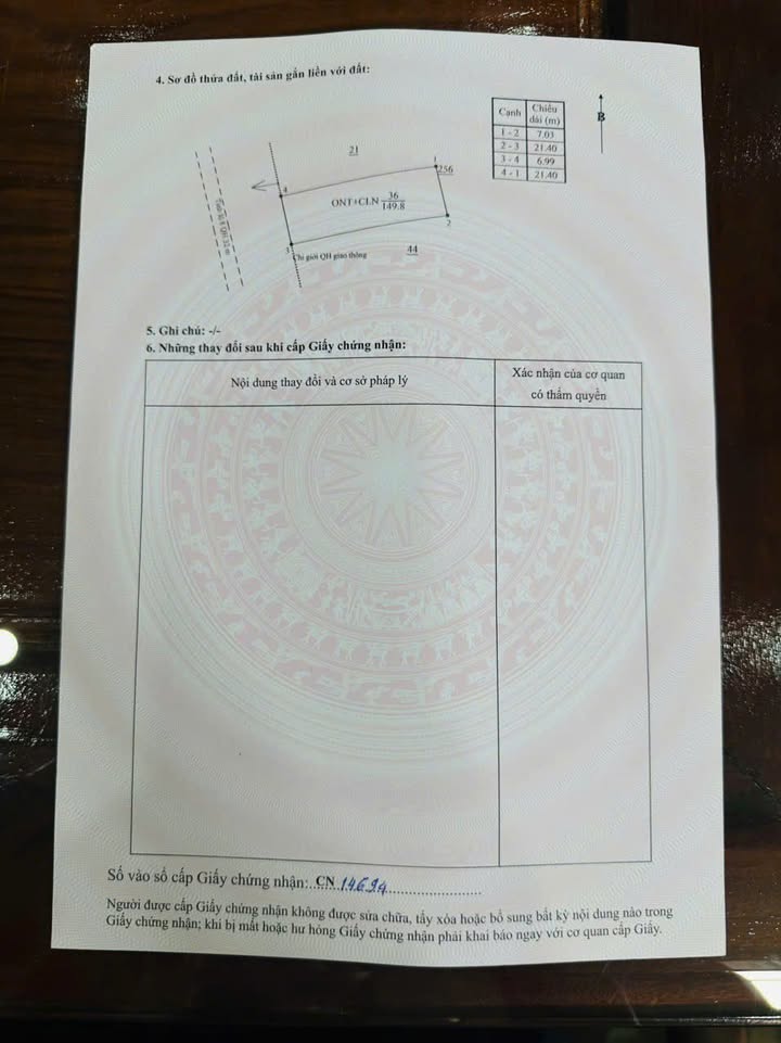 Đất thổ cư mặt tiền Tỉnh Lộ 8, Cư Suê, 294m² giá 3.15 tỷ - Hạ giá bán gấp!