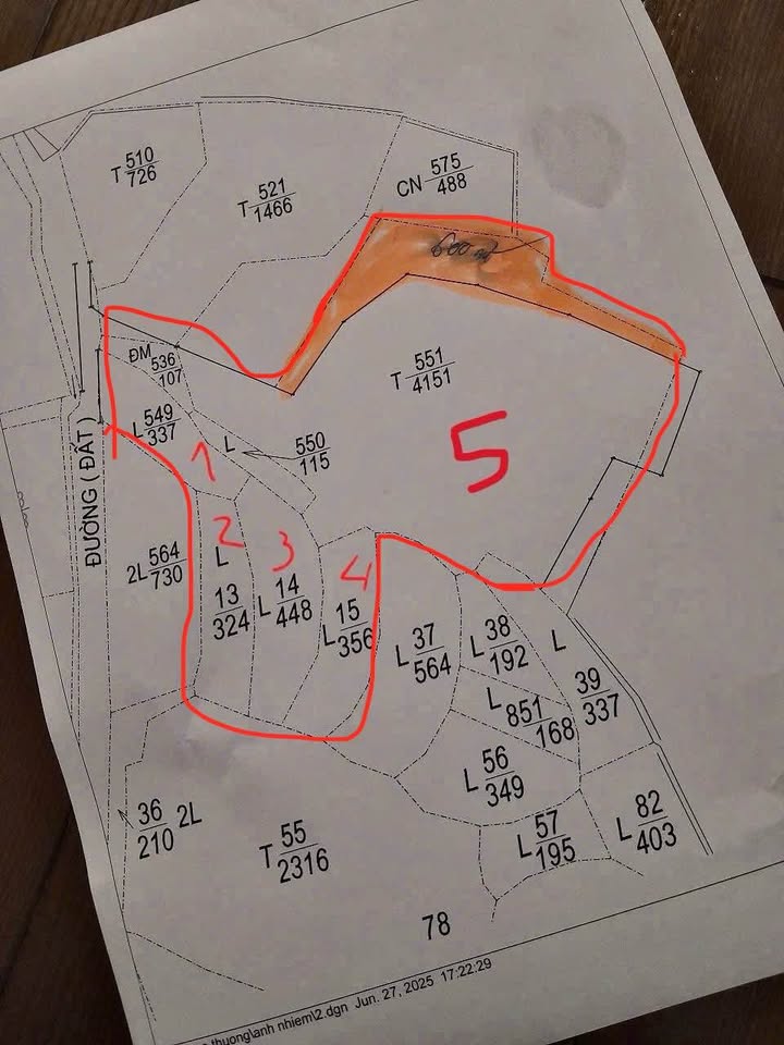 Đất thổ cư 5000m² tại Km8 Hóa Thượng giá 8 tỷ - Tiềm năng đầu tư lớn!