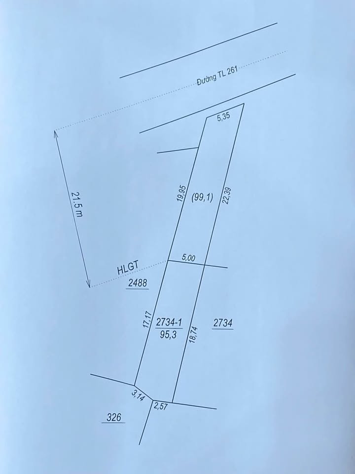 Lô đất mặt đường 261, TDP Hanh, Phường Phổ Yên 184m² giá chỉ 2 tỷ - Cơ hội đầu tư lý tưởng!
