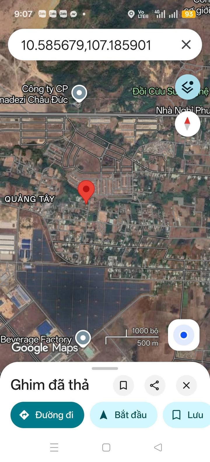 Đất nền Suối Nghệ, Châu Đức 205.8m² giá 770 triệu - Mặt tiền đường đất thuận lợi!