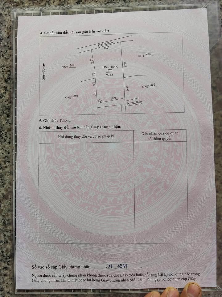 Đất nền xã Tân Phúc, Lang Chánh 974m² giá chỉ 1 tỷ - Đầu tư sinh lời hấp dẫn!