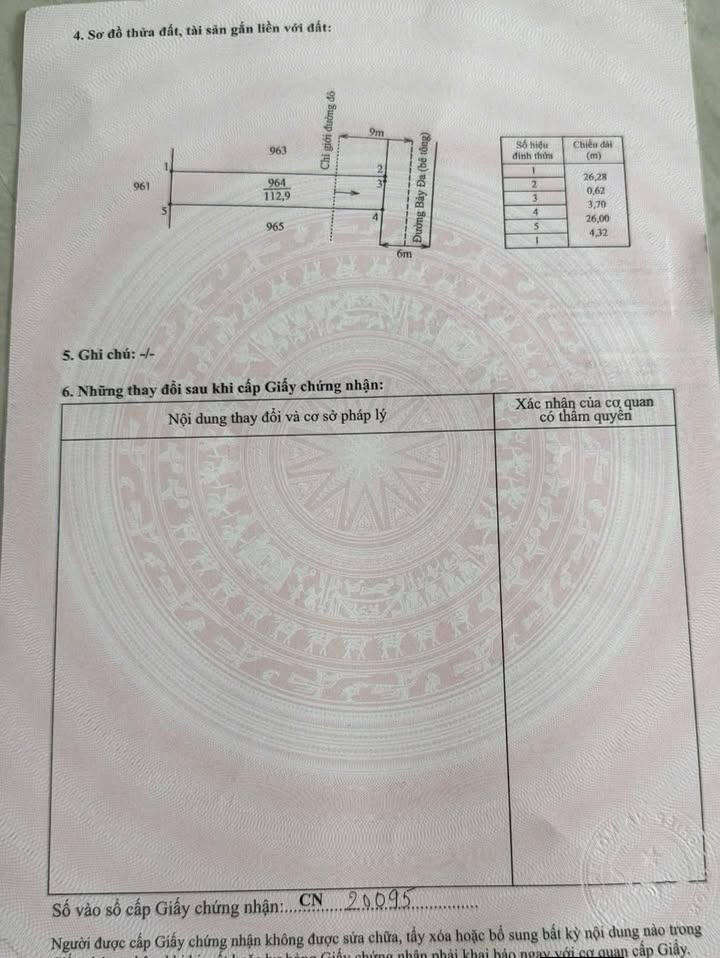 Đất nền liên kế mặt tiền 7 Đa, Long An - 113m² chỉ 970 triệu - Cơ hội đầu tư hấp dẫn!