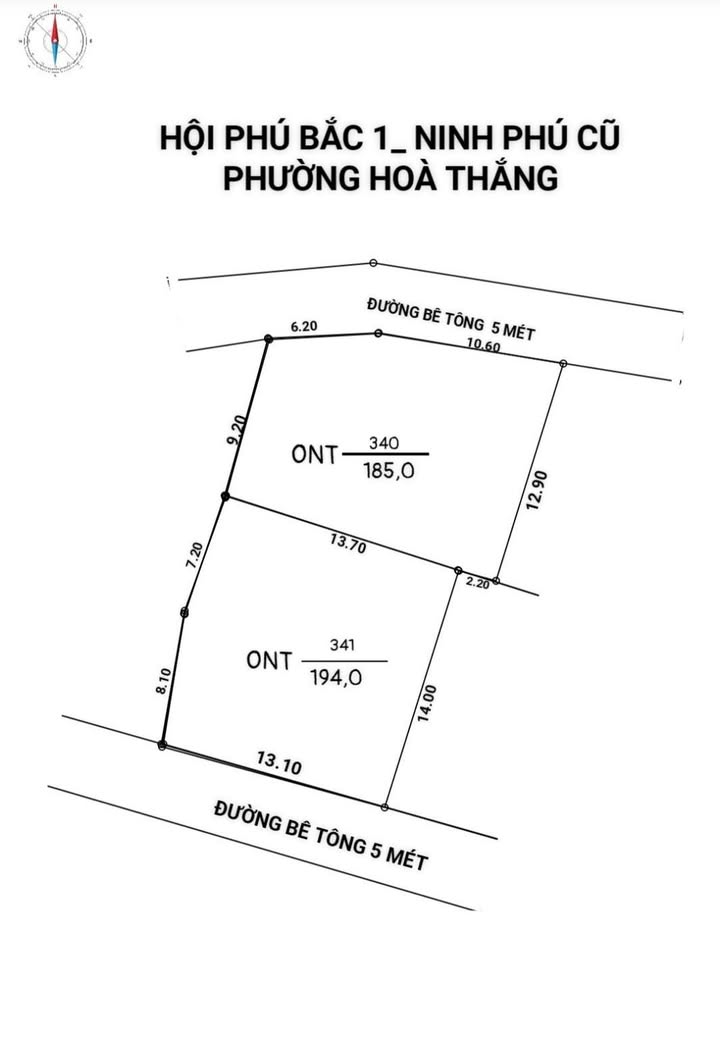 Đất nền thổ cư Ninh Phú 379m² giá 1.47 tỷ - Đầu tư sinh lời tuyệt vời!