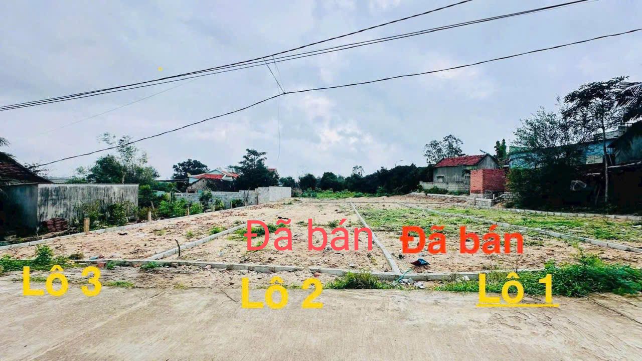 Đất nền trung tâm Hòa Hiệp Trung - Phú Hòa 120m² giá 750 triệu - Sổ đỏ chính chủ!