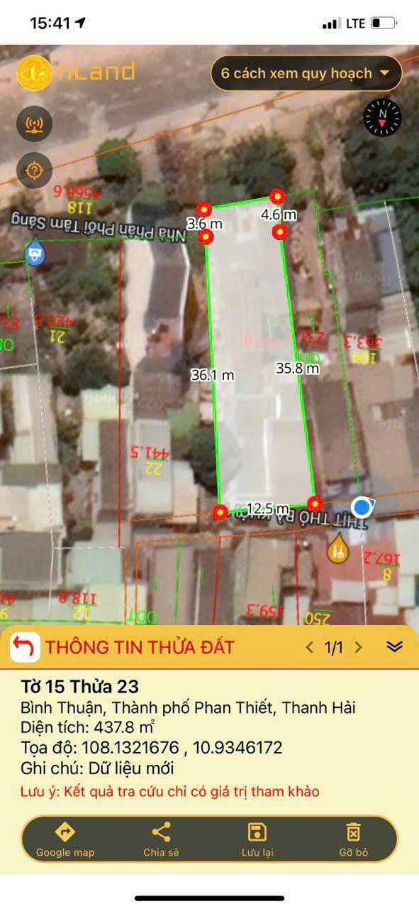 Lô đất thổ cư Phú Thủy, Phan Thiết 450m² giá 7.5 tỷ - Đầu tư sinh lời cao!