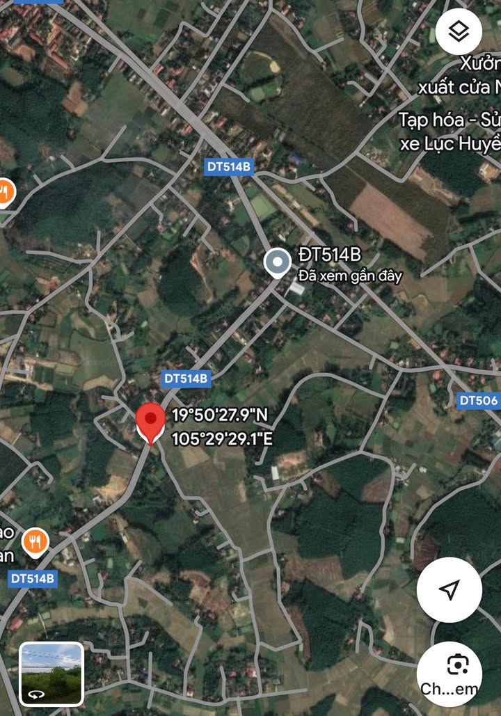 Đất thổ cư Thọ Tiến, Triệu Sơn 110m² giá 600 triệu - Giao thông thuận lợi, đầu tư sinh lời!