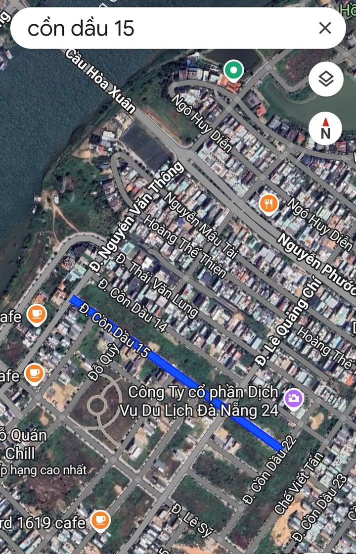 Đất nền Cồn Dầu 15, Hòa Xuân, 200m² giá 13.5 tỷ - Sổ đỏ chính chủ, dễ xây dựng!