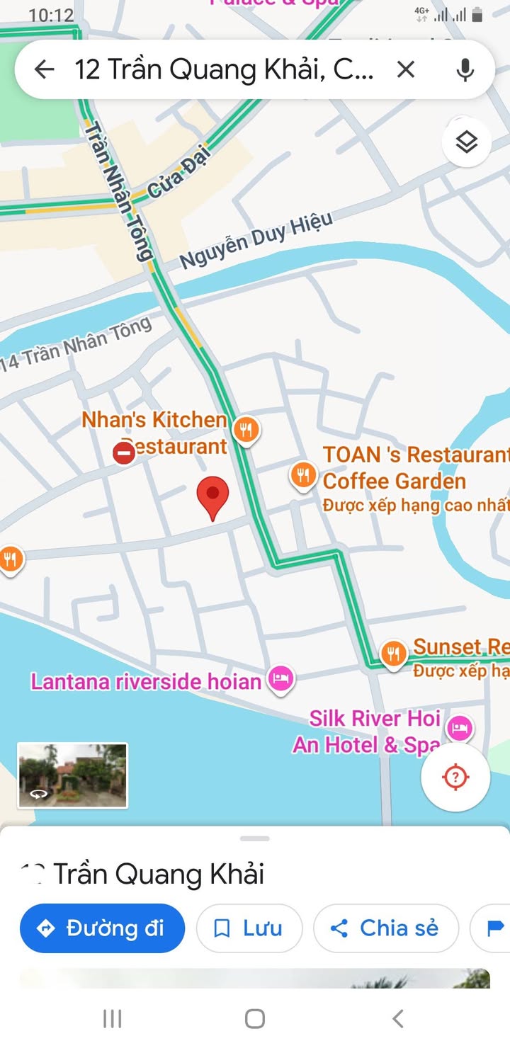 Nhà 2 Tầng Đường Trần Quang Khải, Hội An 557m² giá 22.28 tỷ - Vị trí đắc địa gần biển!