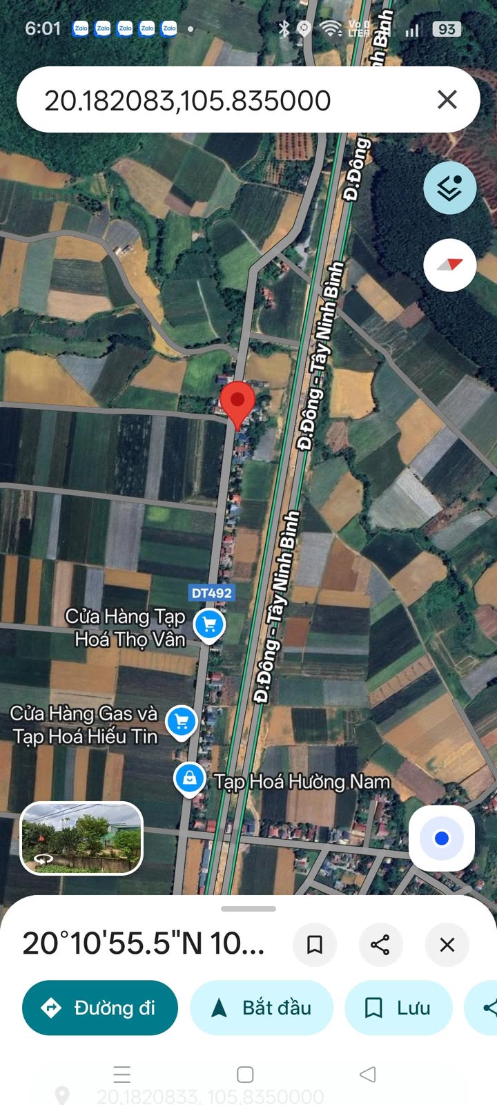 Đất mặt đường 492 xã Quang Sơn, Tam Điệp 492m² giá 2 tỷ - Đầu tư sinh lời hấp dẫn!