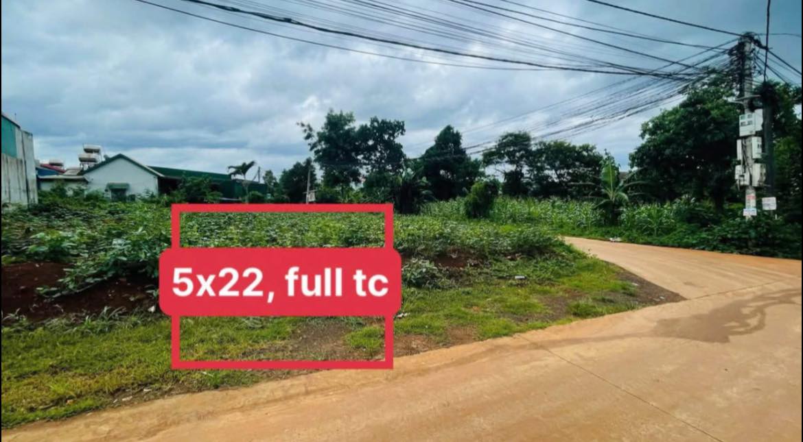 Đất thổ cư 110m² tại phường Ea Kao, Đắk Lắk - Giá chỉ 2.15 tỷ, vị trí đẹp gần chợ và bệnh viện!