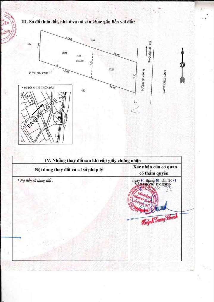 Đất nền mặt tiền kè sông Hàng Bàng, Bình Thủy, Cần Thơ 180m² giá 3.6 tỷ - Pháp lý rõ ràng!