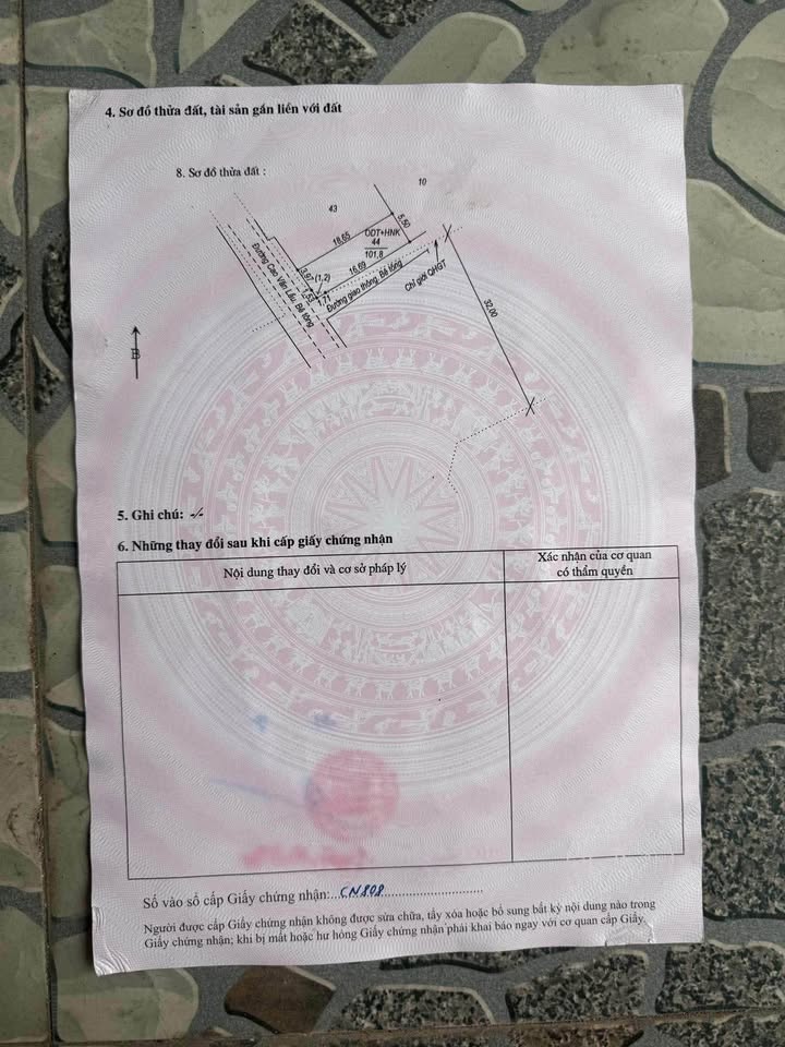 Lô đất mặt tiền đường Cao Văn Lầu 102m² giá thỏa thuận - Cơ hội đầu tư hấp dẫn!