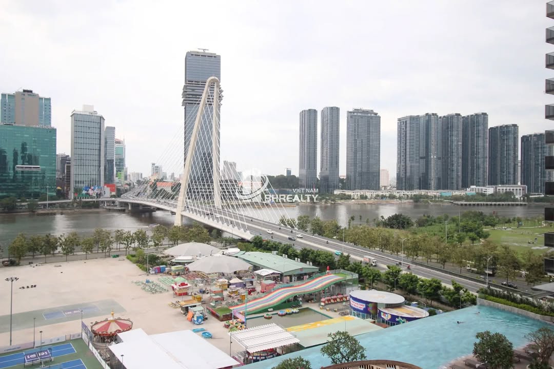 Căn hộ The Opera 2PN 75m² giá 75 triệu - Full nội thất đẹp, view sông tuyệt đẹp!