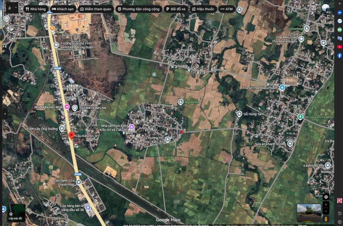 Đất nền Cát Tiến, Phù Cát 500m² - Sổ đỏ chính chủ, giá thỏa thuận!