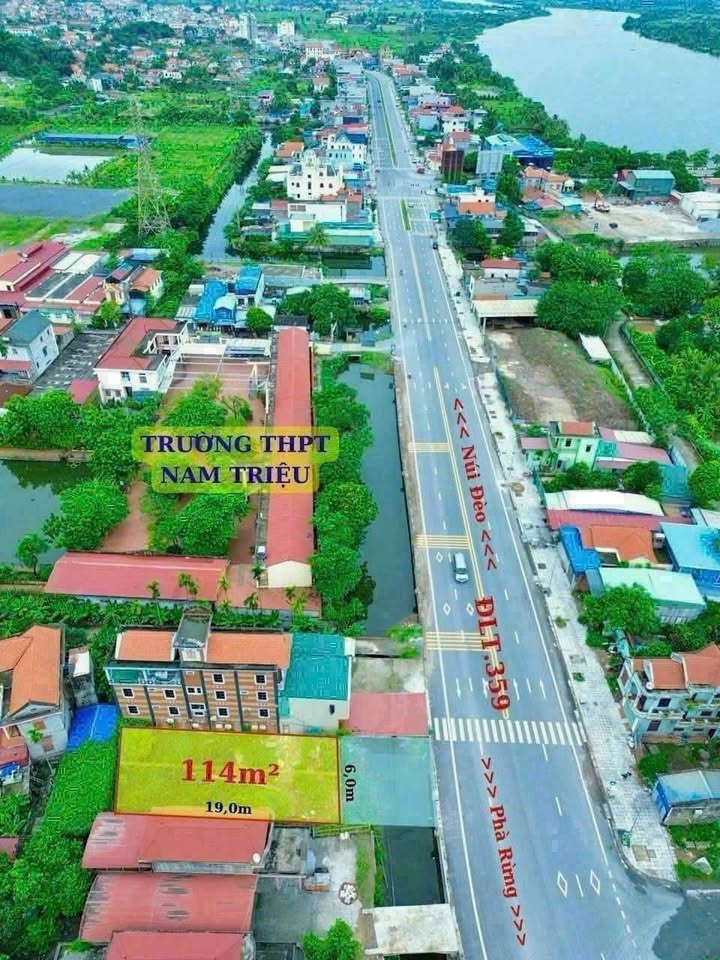 Đất nền Thủy Nguyên Hải Phòng 114m² giá 3 tỷ - Kinh doanh đắc địa mặt đường 359!