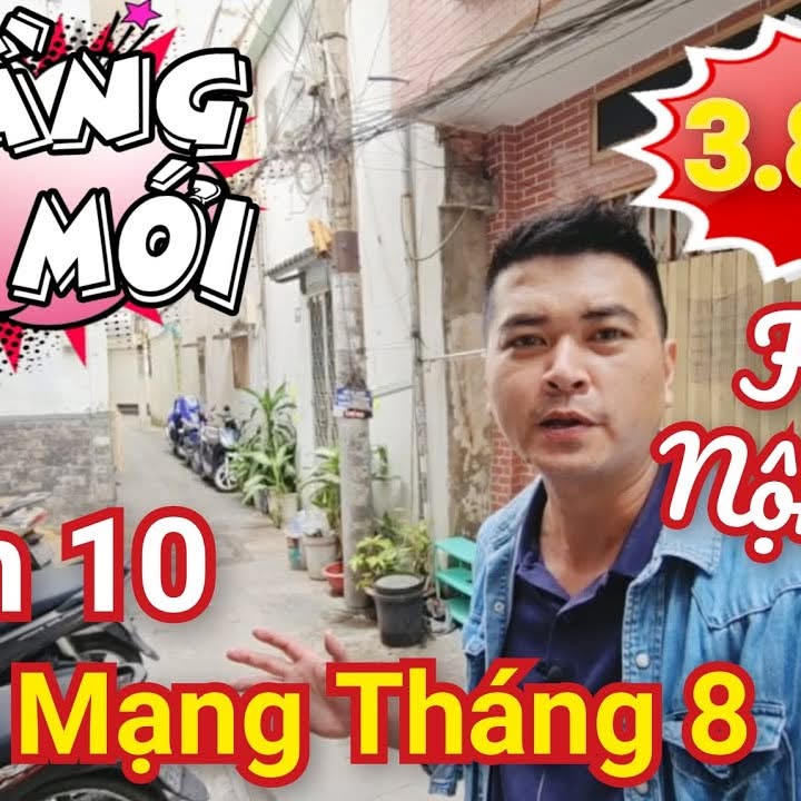 Nhà 4 Tầng Cách Mạng Tháng 8, Quận 10 16m² giá 3.85 tỷ - Full nội thất cực hiếm!