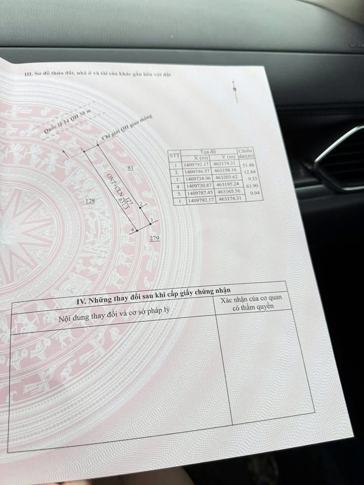 Đất mặt tiền Quốc lộ 14, xã Cuôr Đăng, 639m² giá 6 tỷ - Cơ hội đầu tư lý tưởng!