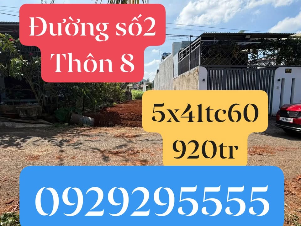 Đất thổ cư Cư Êbur, Buôn Ma Thuột 205m² giá 920 triệu - Cơ hội đầu tư hấp dẫn!
