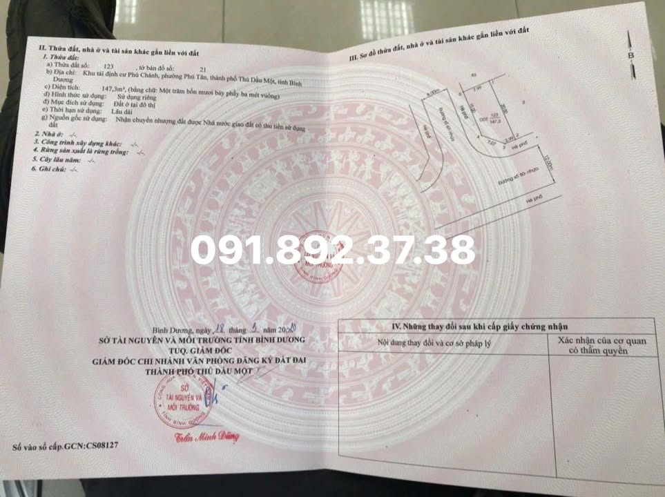 Đất nền Phú Chánh, Tân Uyên 147.3m² giá 3.9 tỷ - Lô góc 2 mặt tiền đắc địa!