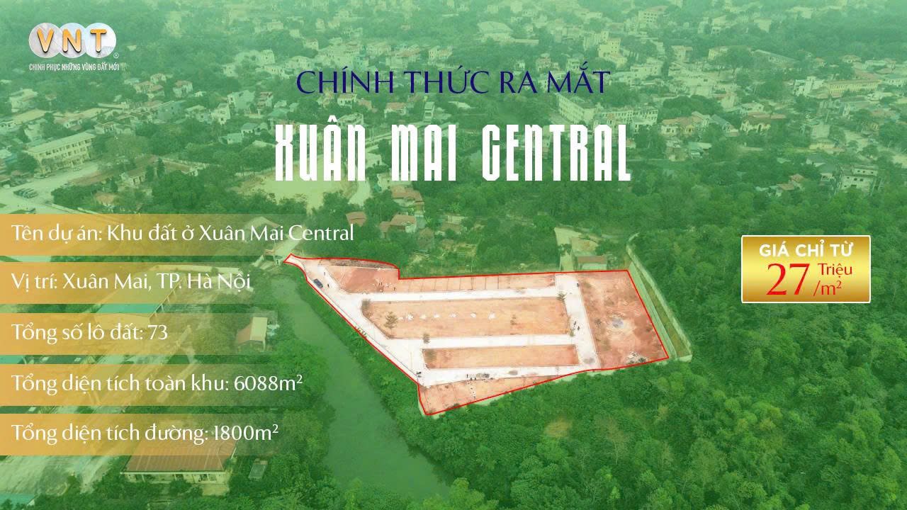Khu đất ở Xuân Mai Central Chương Mỹ 6088m² - Điểm đầu tư lý tưởng tại Hà Nội!