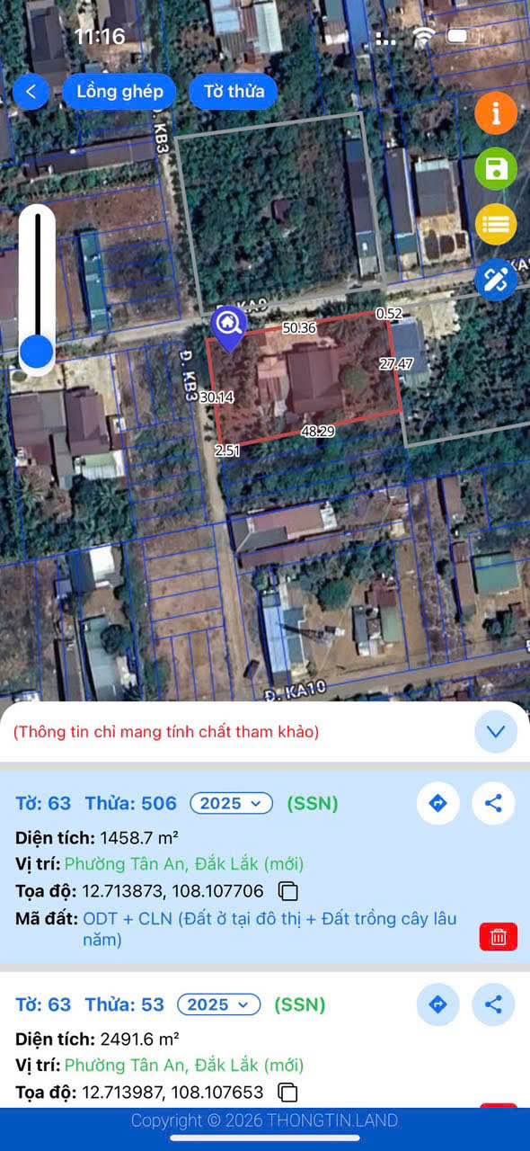 Đất liền kề mặt đường KA39, Tân An 125m² giá 1.5 tỷ - Đầu tư sinh lời ngay!