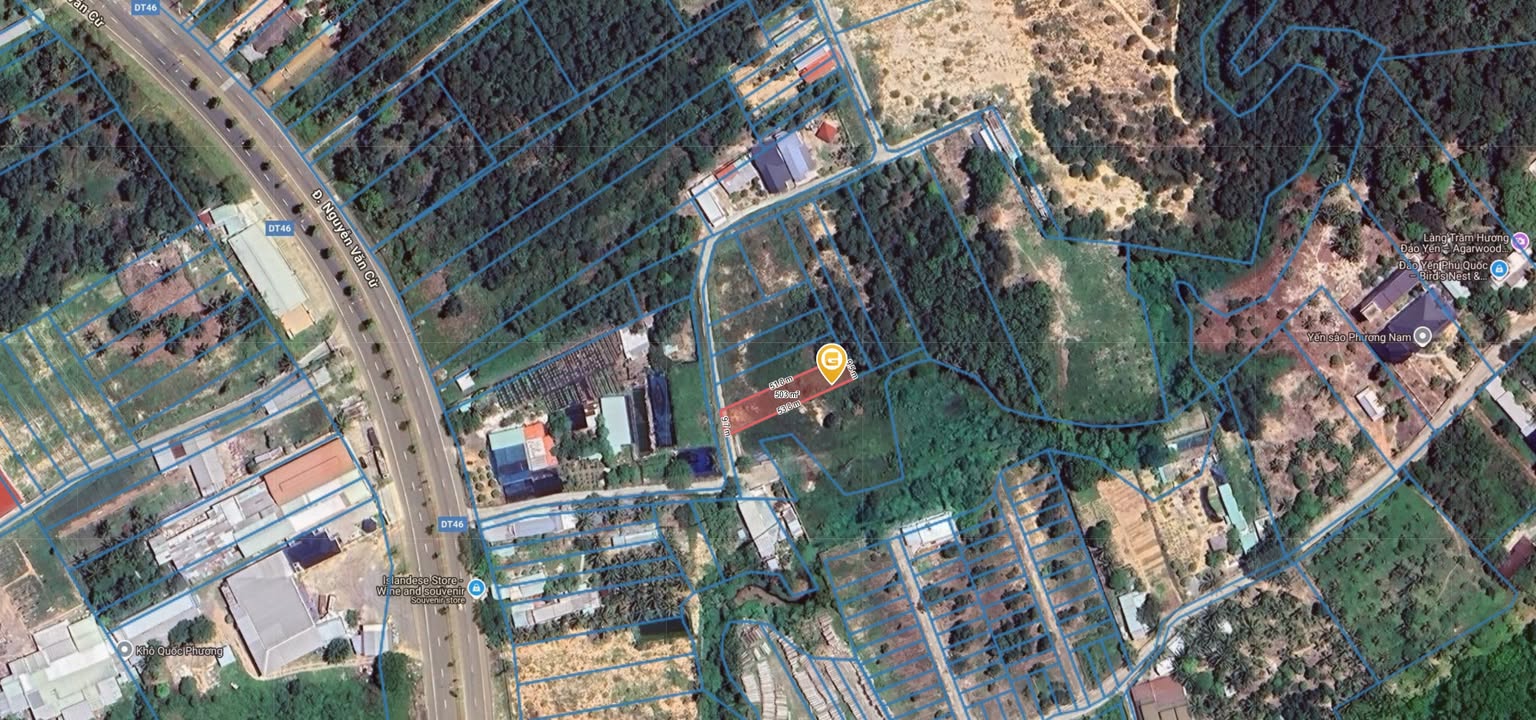 Đất nền 500m² đường Nguyễn Văn Cừ, Phú Quốc - Chính chủ bán gấp chỉ 1.69 tỷ!