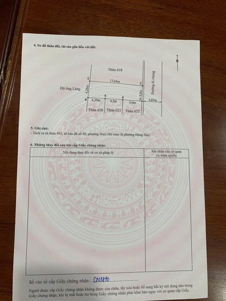 Đất nền Nam Hưng, Nam Hải, Hải An 57m² giá 2.5 tỷ - Đầu tư sinh lời ngay!