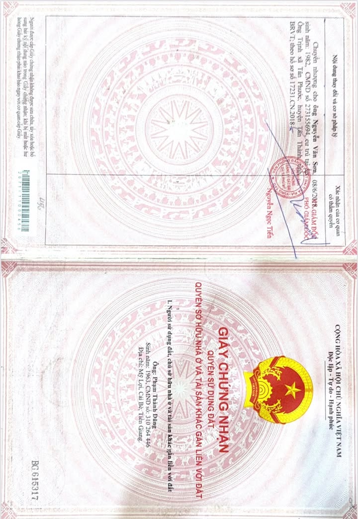 Đất Tân Phước Phú Mỹ 255m² giá 2.6 tỷ - Mặt tiền đường nhựa thuận lợi!