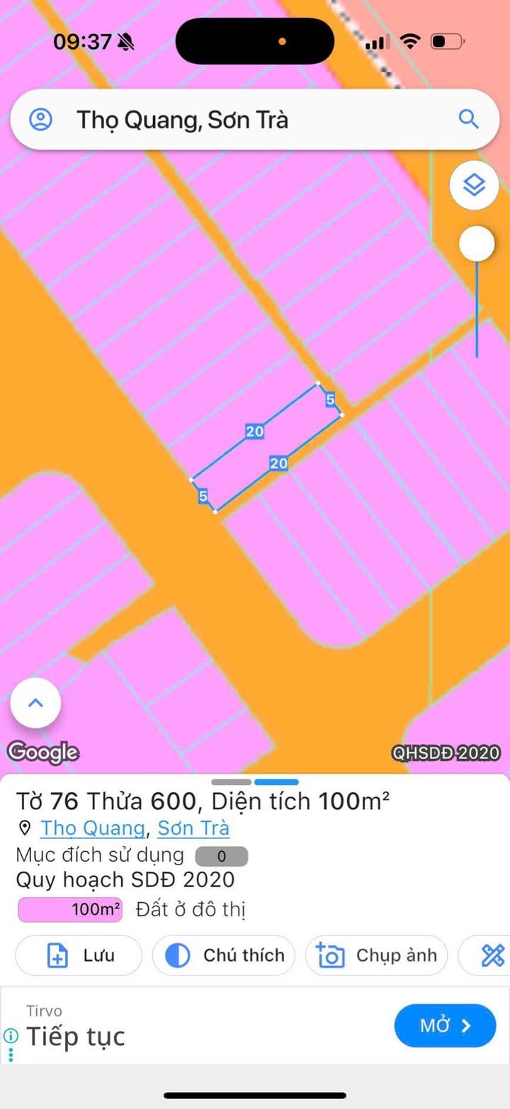 Đất nền 100m² đường Thành Vinh 3, quận Sơn Trà, Đà Nẵng - Giá chỉ 8 tỷ, thương lượng chính chủ!