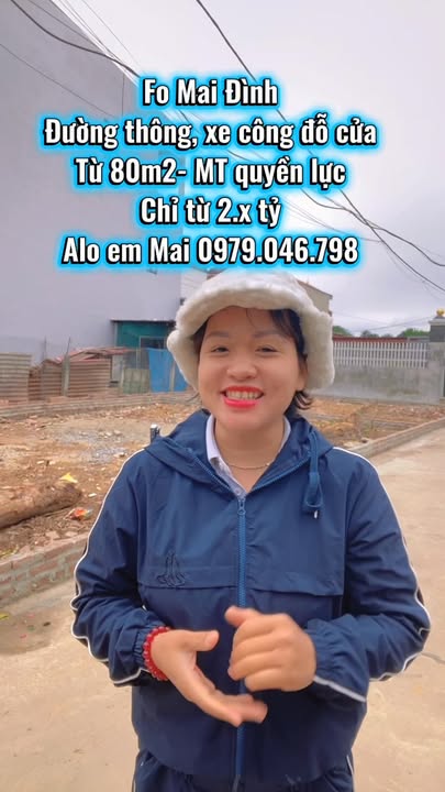 Đất nền Mai Đình Sóc Sơn 80m² - Giá thỏa thuận bất ngờ!