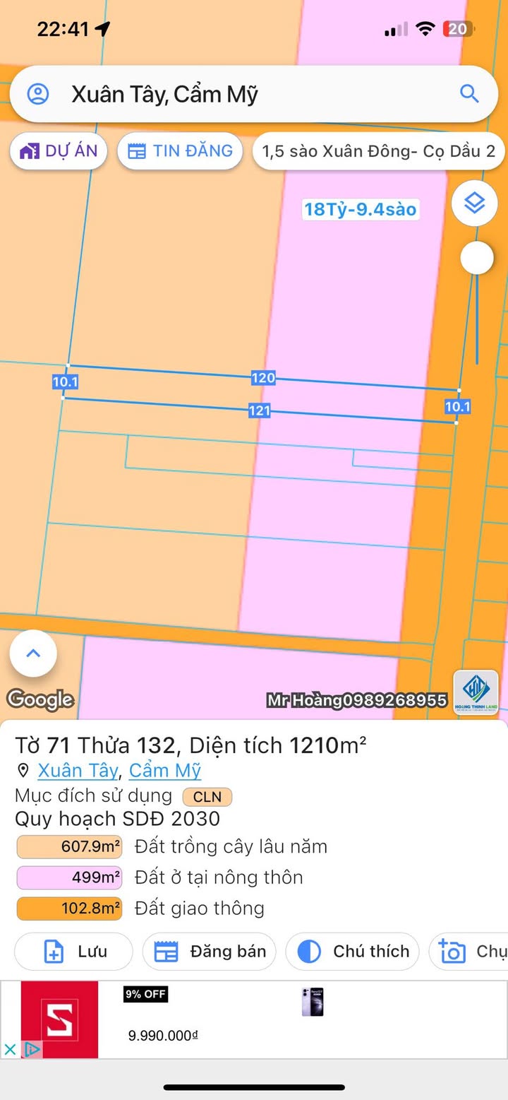 Nhà cấp 4 Xuân Định, 1211m² giá 1.85 tỷ - Sở hữu ngay!