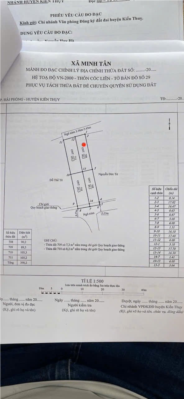 Lô đất Cốc Liễn - Minh Tân - Kiến Thụy 90m² giá chỉ 8xx triệu - Đầu tư sinh lời ngay!