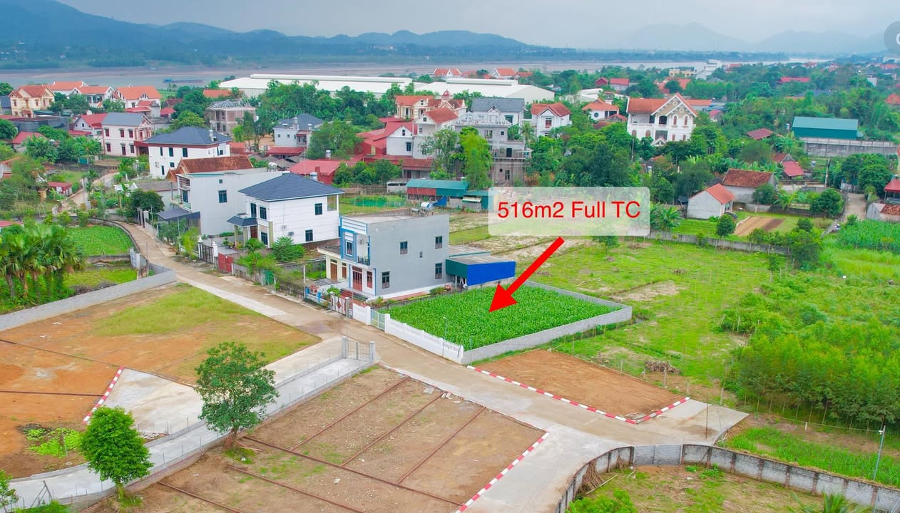 Đất thổ cư Đồng Trung 516m² giá thỏa thuận - Pháp lý rõ ràng, sẵn sổ