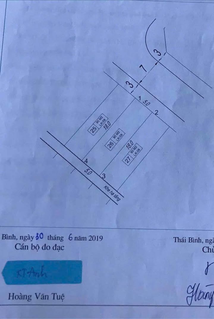 Đất nền ô áp góc LK8-26, Đại lộ Kỳ Đồng, 90m² - Giá tốt 2.9 tỷ!