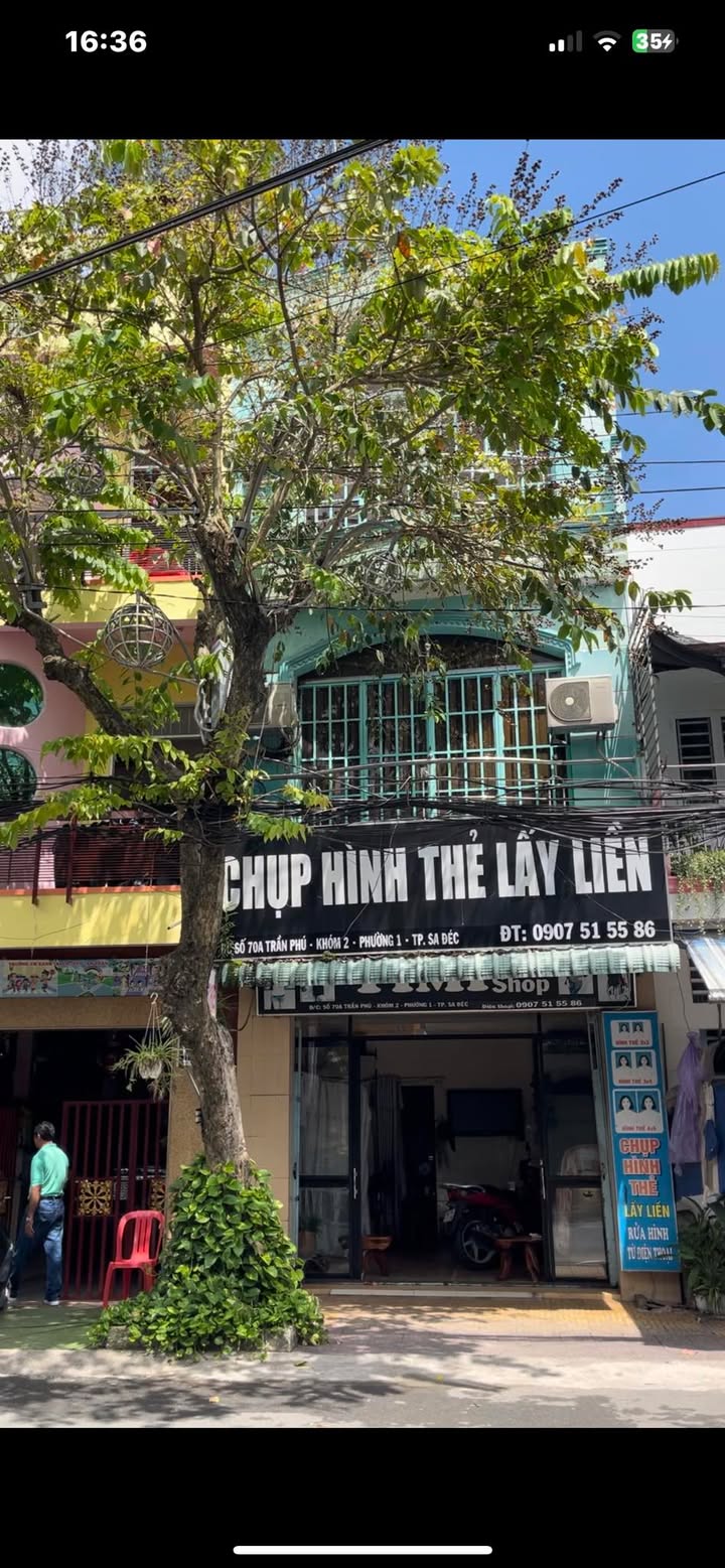 Nhà phố Sa Đéc 29.6m² giá 3 tỷ - Đường Trần Phú sầm uất, pháp lý rõ ràng!