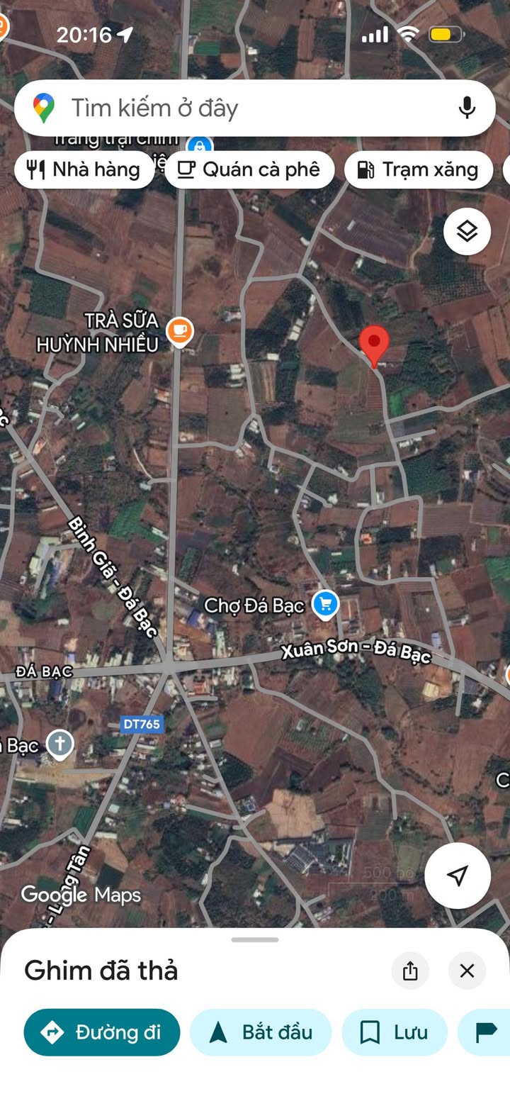 Đất thổ cư 1000m² tại Đá Bạc, Châu Đức chỉ 1.6 tỷ - Đầu tư sinh lời cao!