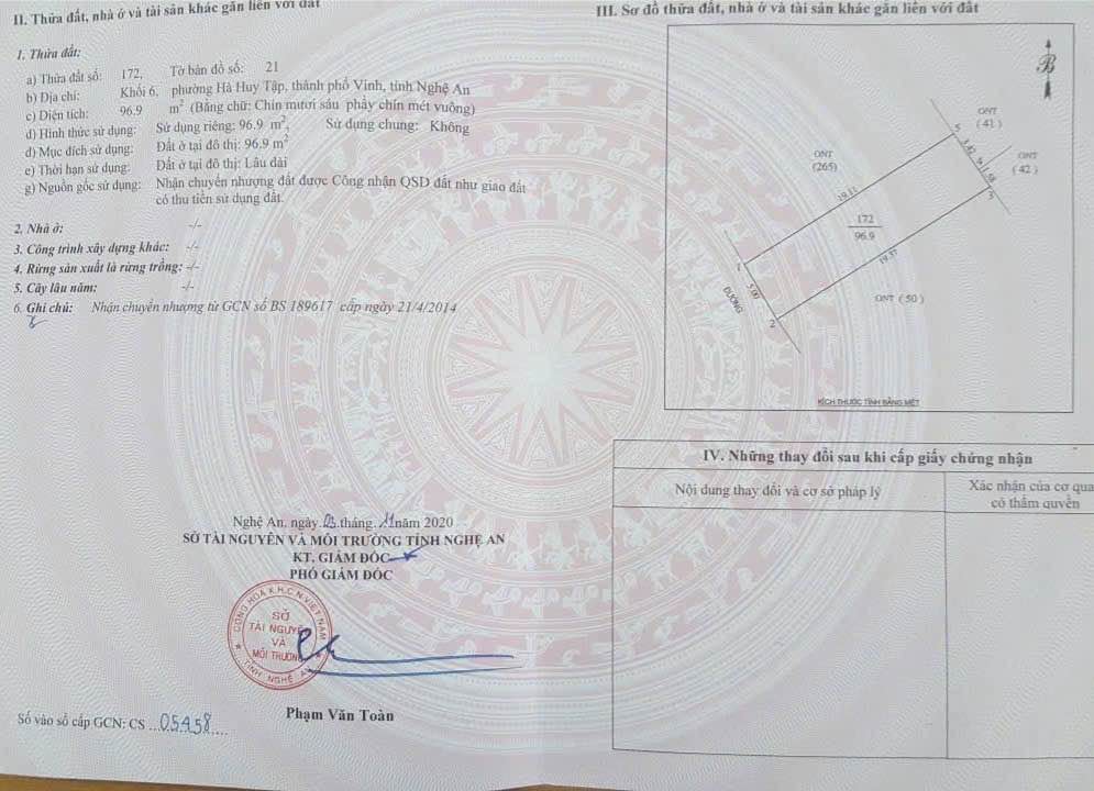 Đất nền Phạm Đình Toái, phường Hà Huy Tập 96m² giá 4.8 tỷ - Vị trí đắc địa, tiện ích đầy đủ!