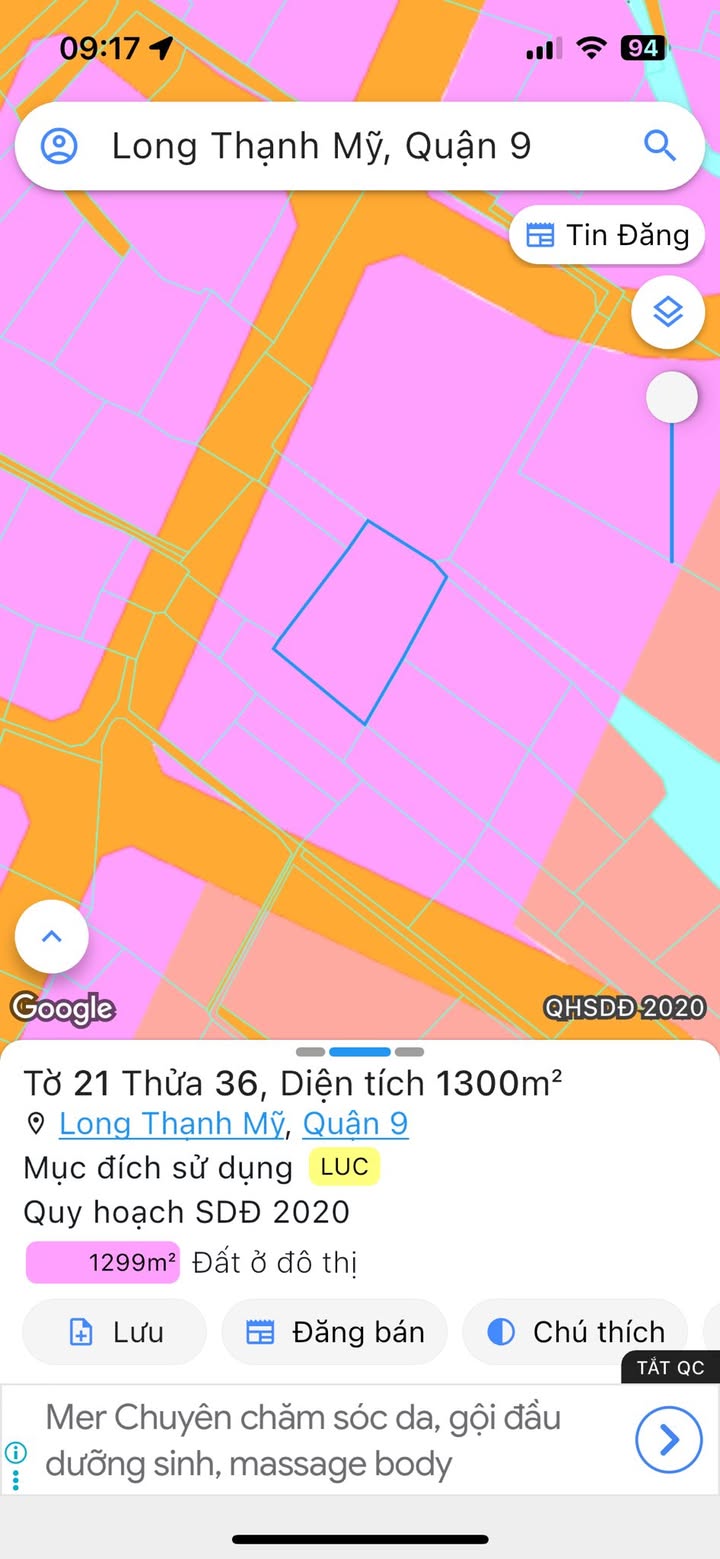 Đất nền Thủ Đức 50m² giá 900 triệu - Sổ chung, pháp lý rõ ràng!