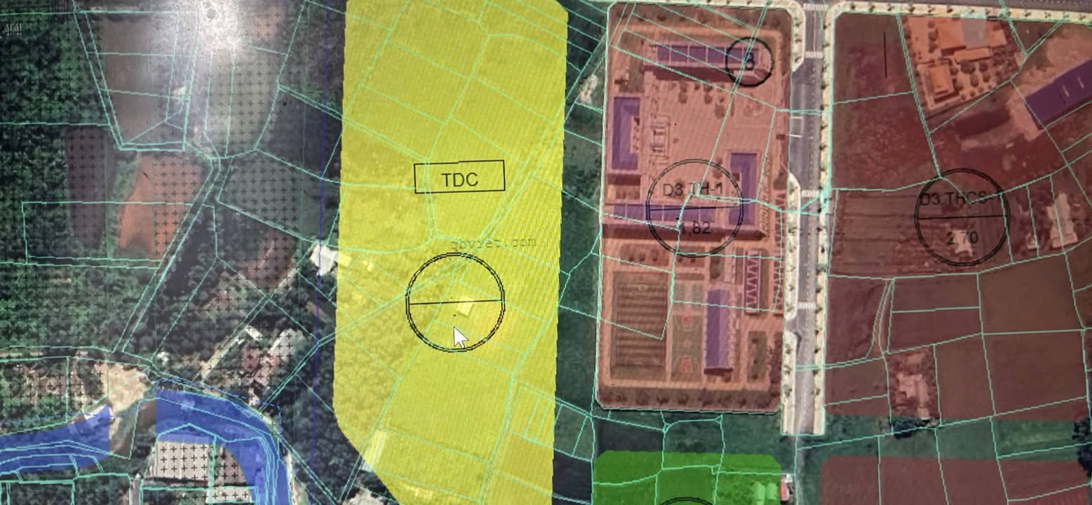 Đất nền Mỹ Xuân, Phú Mỹ, Bà Rịa - Vũng Tàu 1483m² - Sổ đỏ chính chủ!