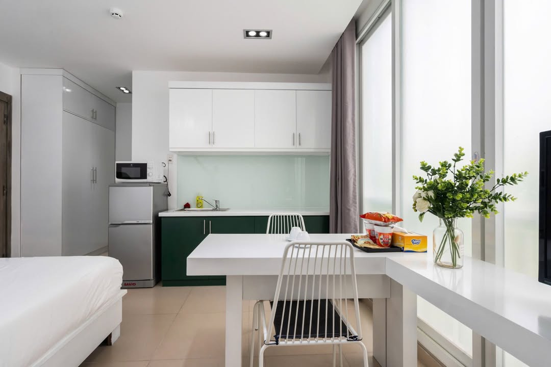 Căn hộ cho thuê Võ Văn Tần, Quận 3 - Không gian sống riêng tư, thoáng sáng!