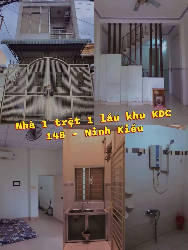 Nhà 1 trệt 1 lầu KDC 148 Ninh Kiều 80.9m² giá 4.6 tỷ - Chính chủ bán gấp!