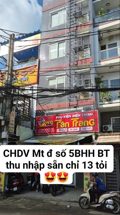 Căn hộ dịch vụ mặt tiền Đường Số 5, Bình Tân 95m² giá 13 tỷ - Đầu tư sinh lời ngay!