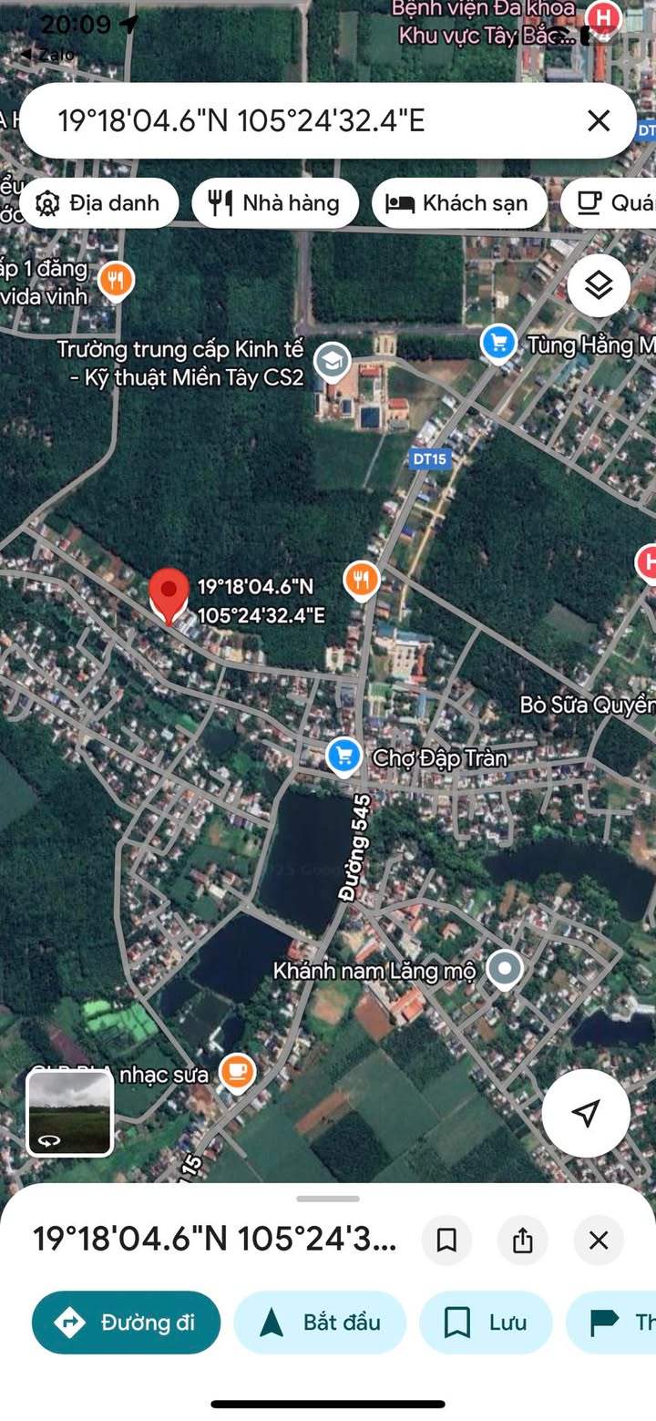 Đất nền đường Hưng Tây, Nghĩa Đàn 21600m² giá 1 tỷ - Đầu tư sinh lời tương lai!