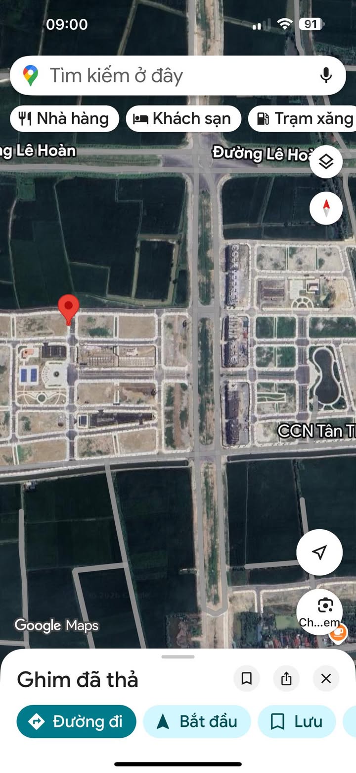 Đất nền KĐT Tân Thanh Elit 119,7m² - Sổ đỏ chính chủ, giá thỏa thuận!