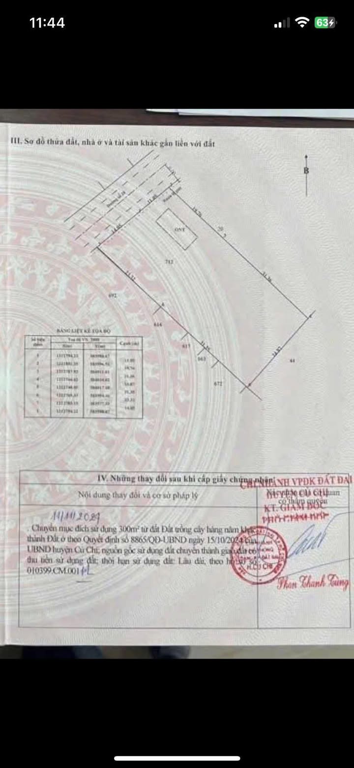 Đất nền Phước Vĩnh An Củ Chi 1300m² giá 15.5 tỷ - Đường nhựa thông thoáng!